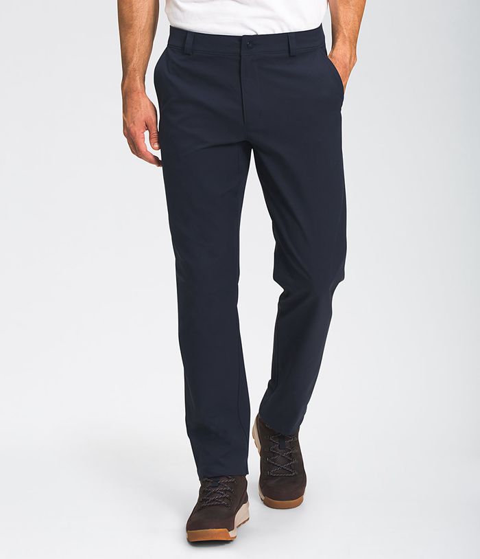 The North Face Mens Pants City Standard Modern Fit 489JQTCDM - Navy